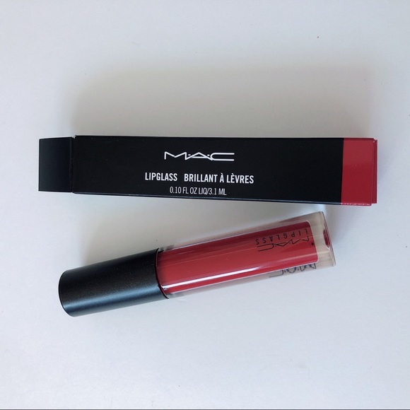MAC Lipglass 328 Ruby Woo Lipgloss NEW in BOX! - Picture 3 of 10